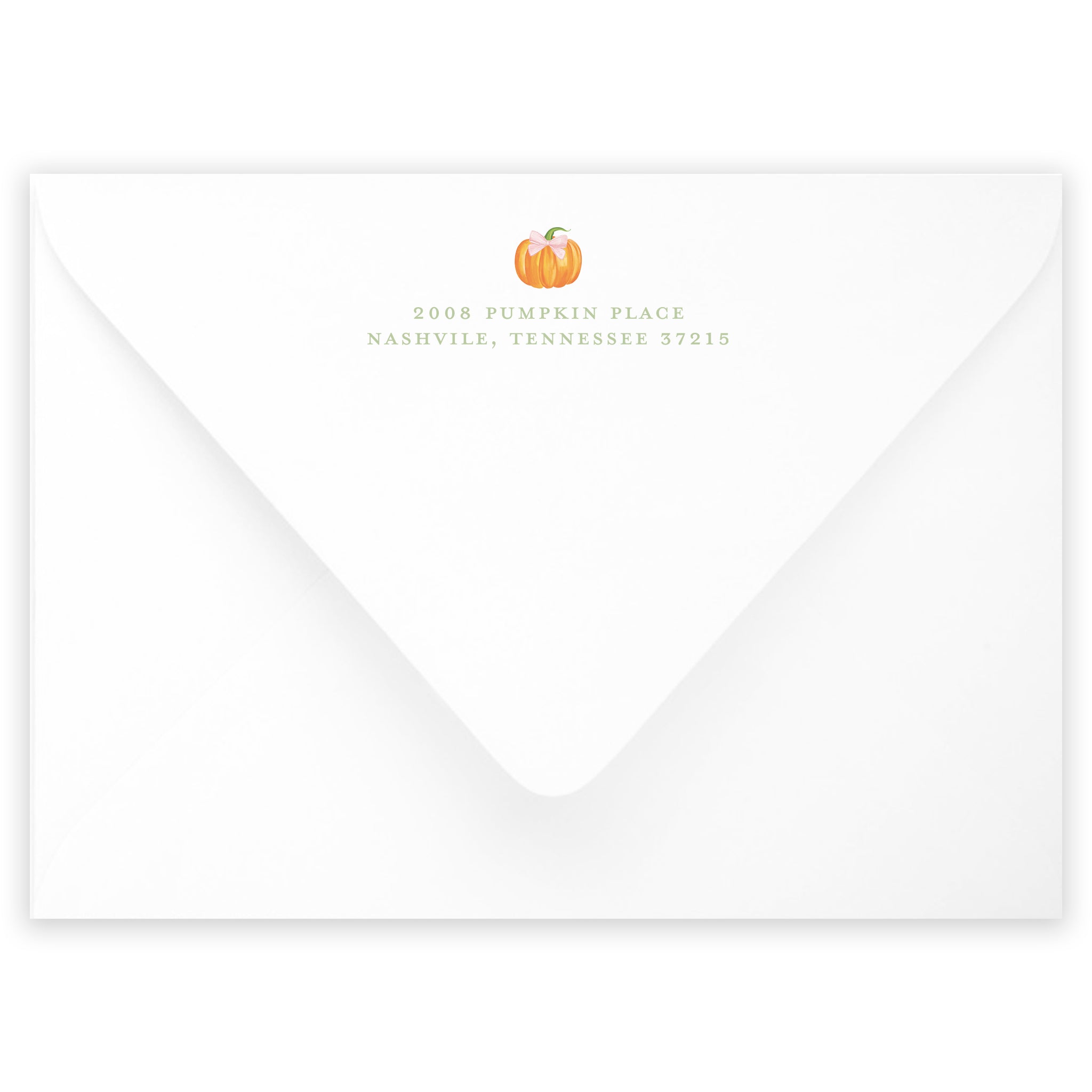 Pink Fall Pumpkin Birthday Invitation