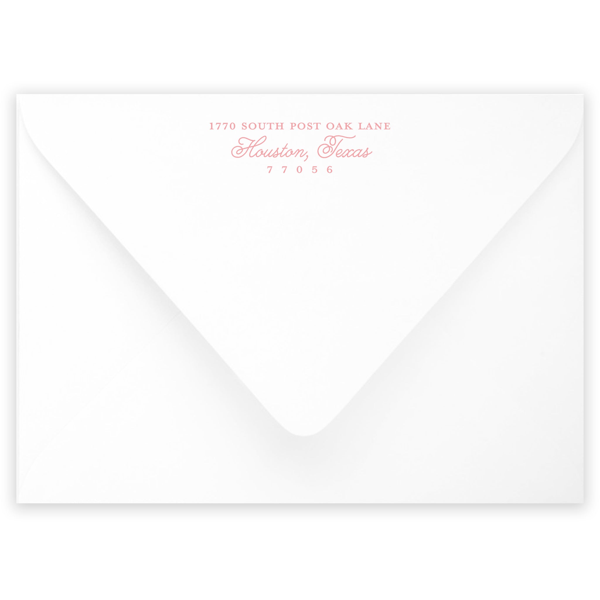 Pink Party Animal Thank You Note