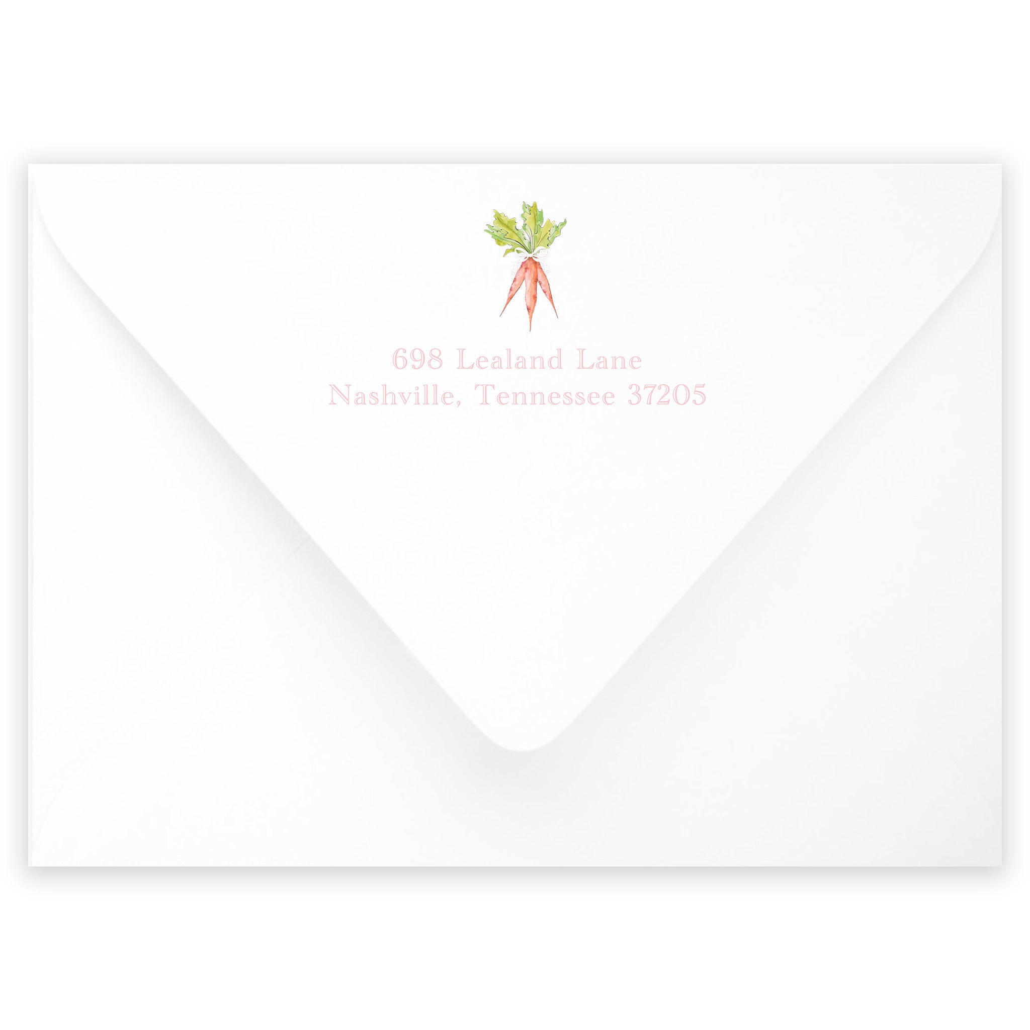 Pink Peter Rabbit Birthday Invitation
