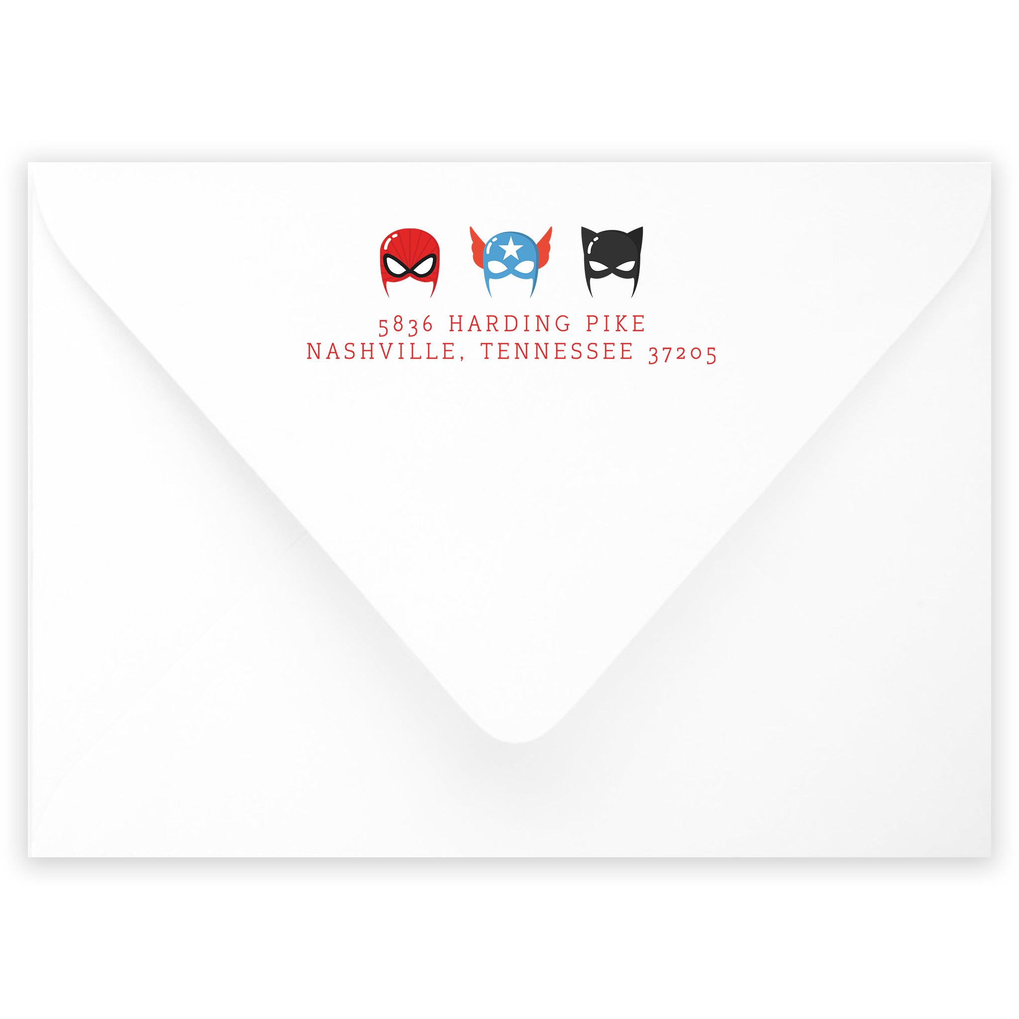 Superhero Birthday Invitation