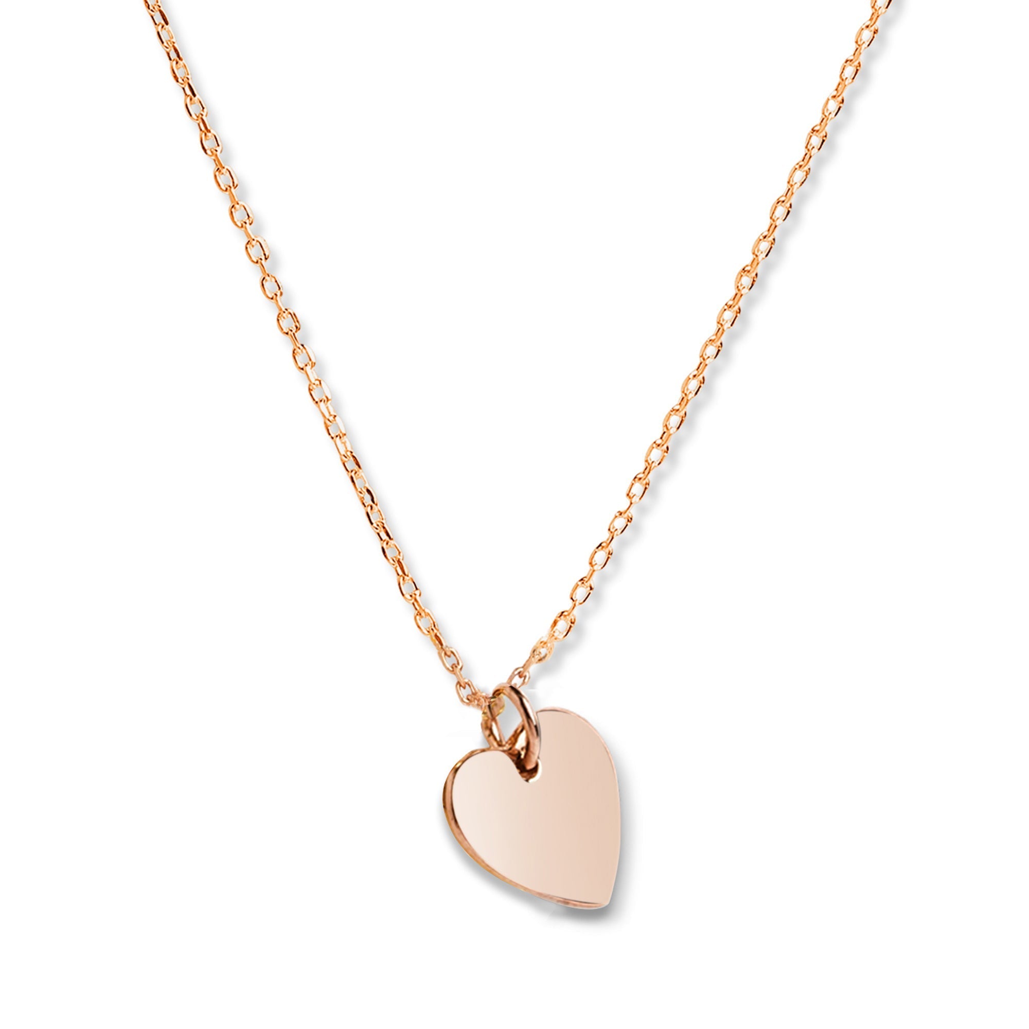 Mysha Personalized Eternal Name Heart Pendant - Single