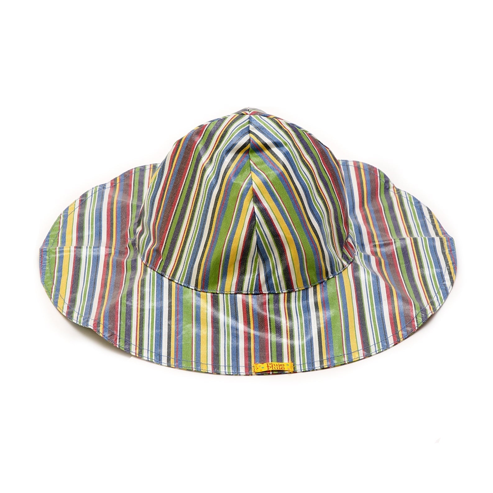 Blue Stripe Rain Hat