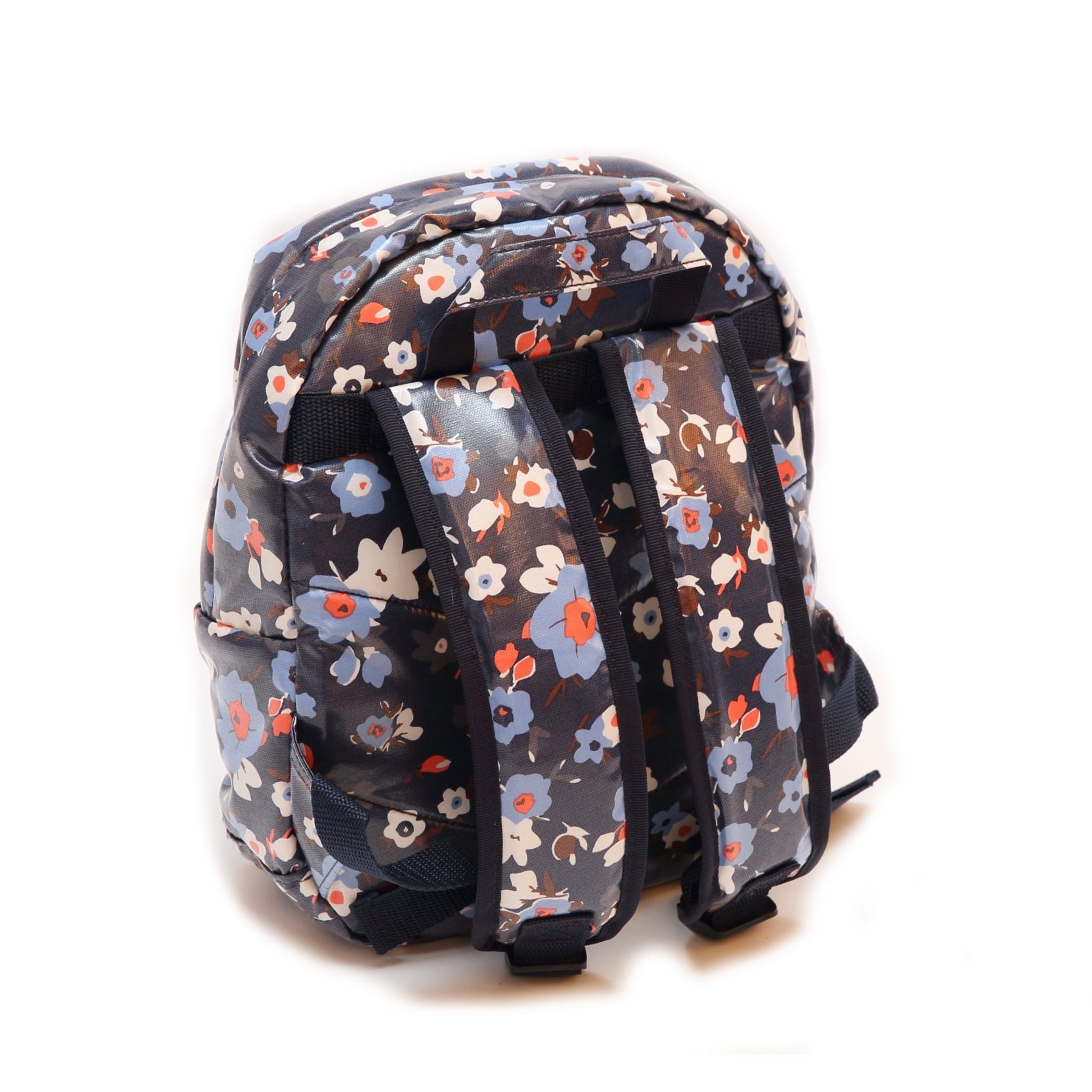 Navy Flower Backpack