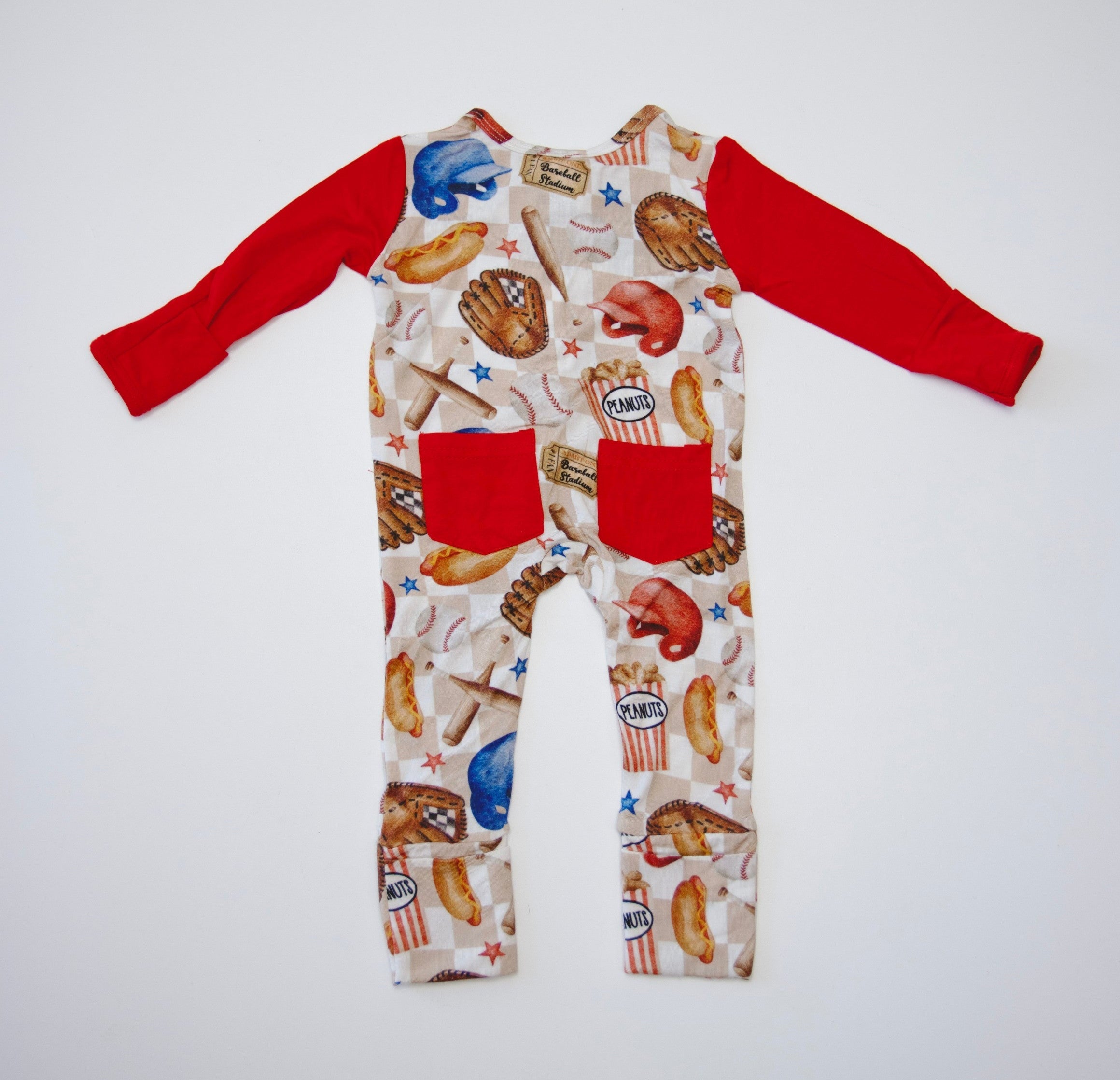 Little Slugger | Convertible Bamboo Zip Romper