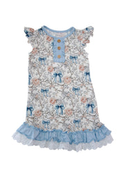 Colette | Ruffle Toddler Gown