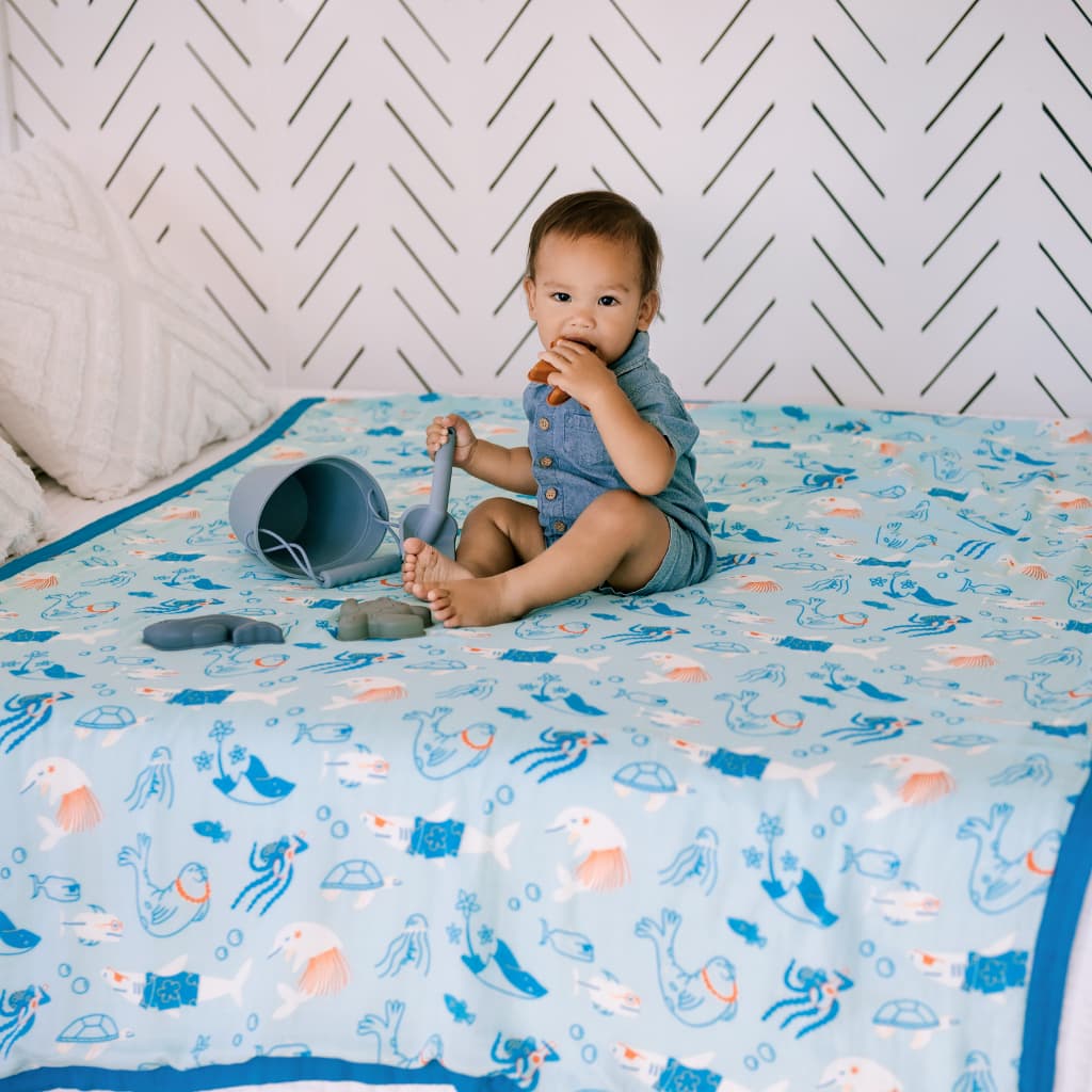 Reef Rascals Throw Blanket