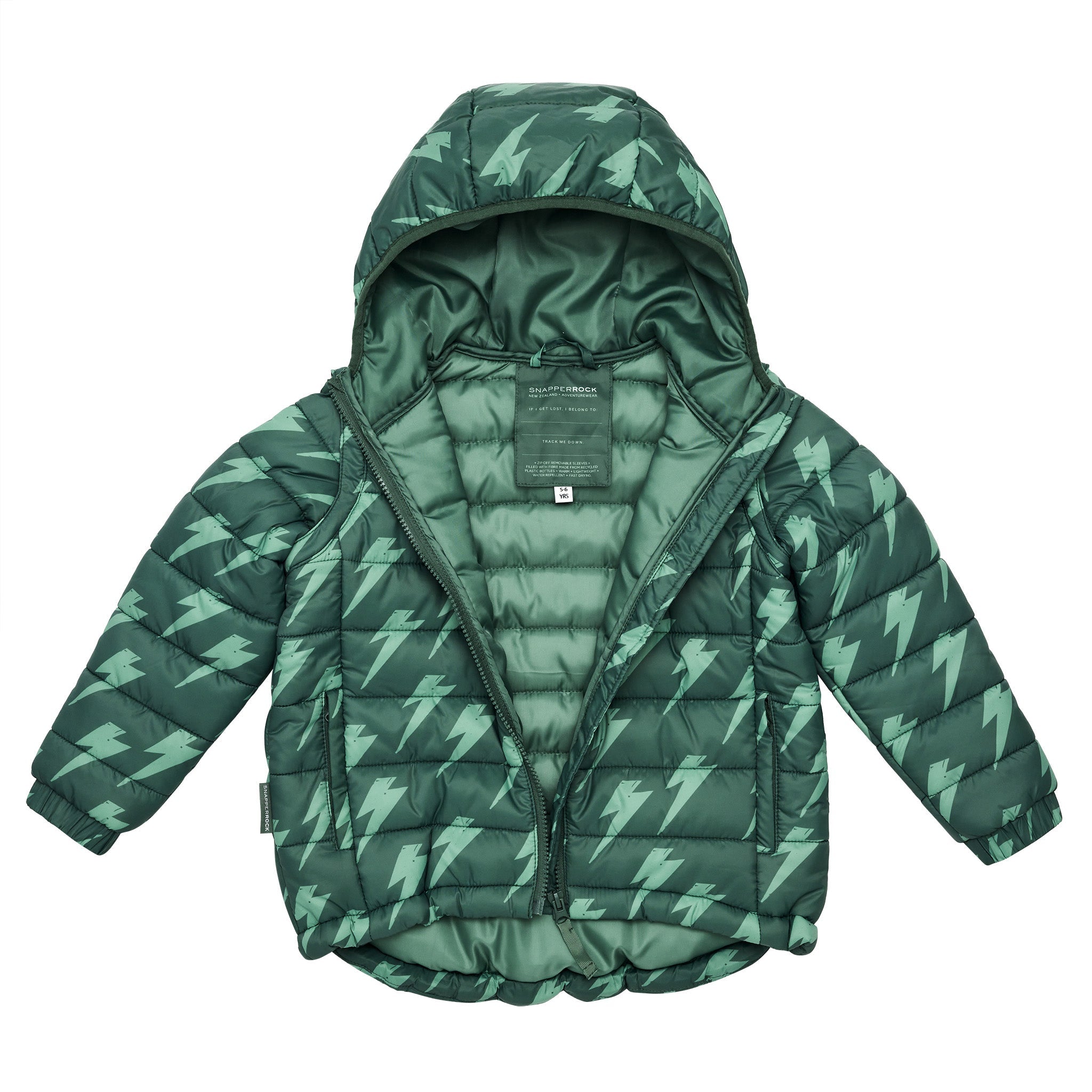 Native Bolt 2 In 1 Puffer Jacket