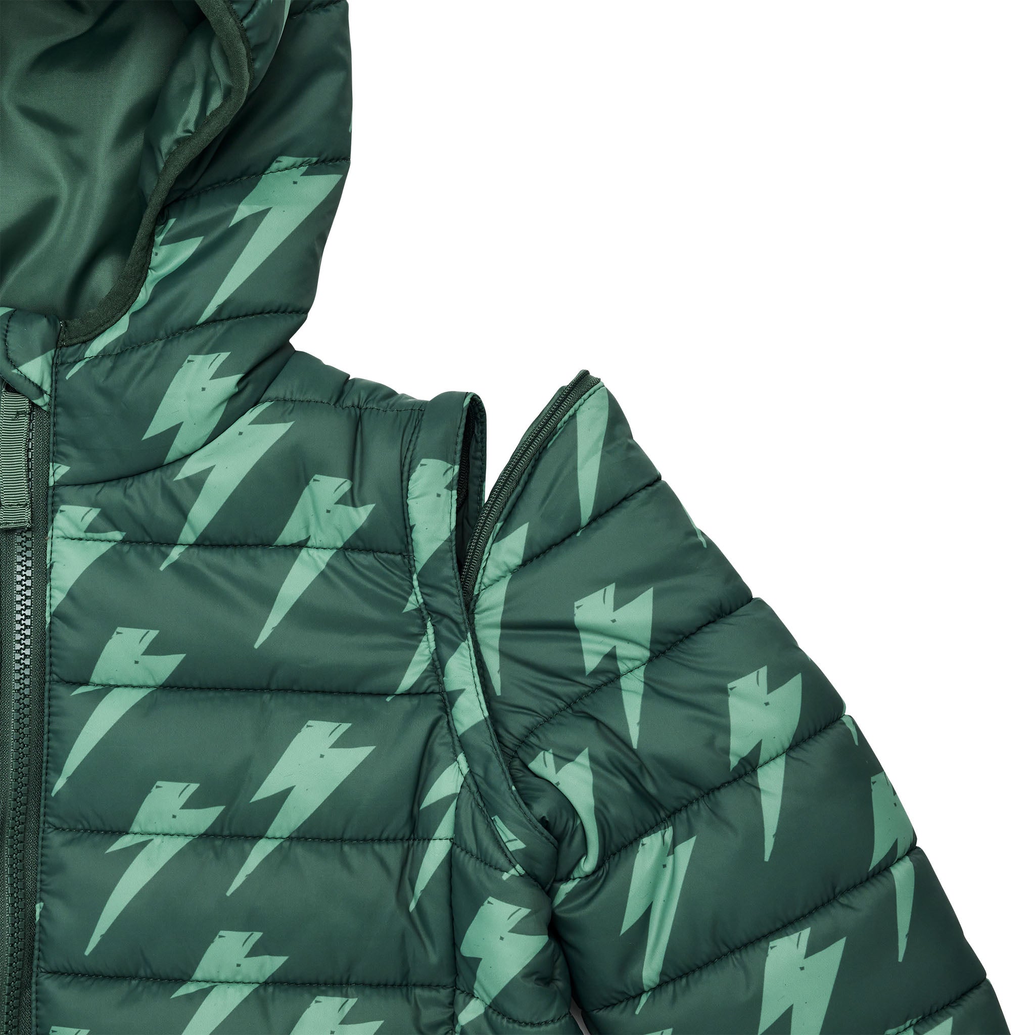 Native Bolt 2 In 1 Puffer Jacket