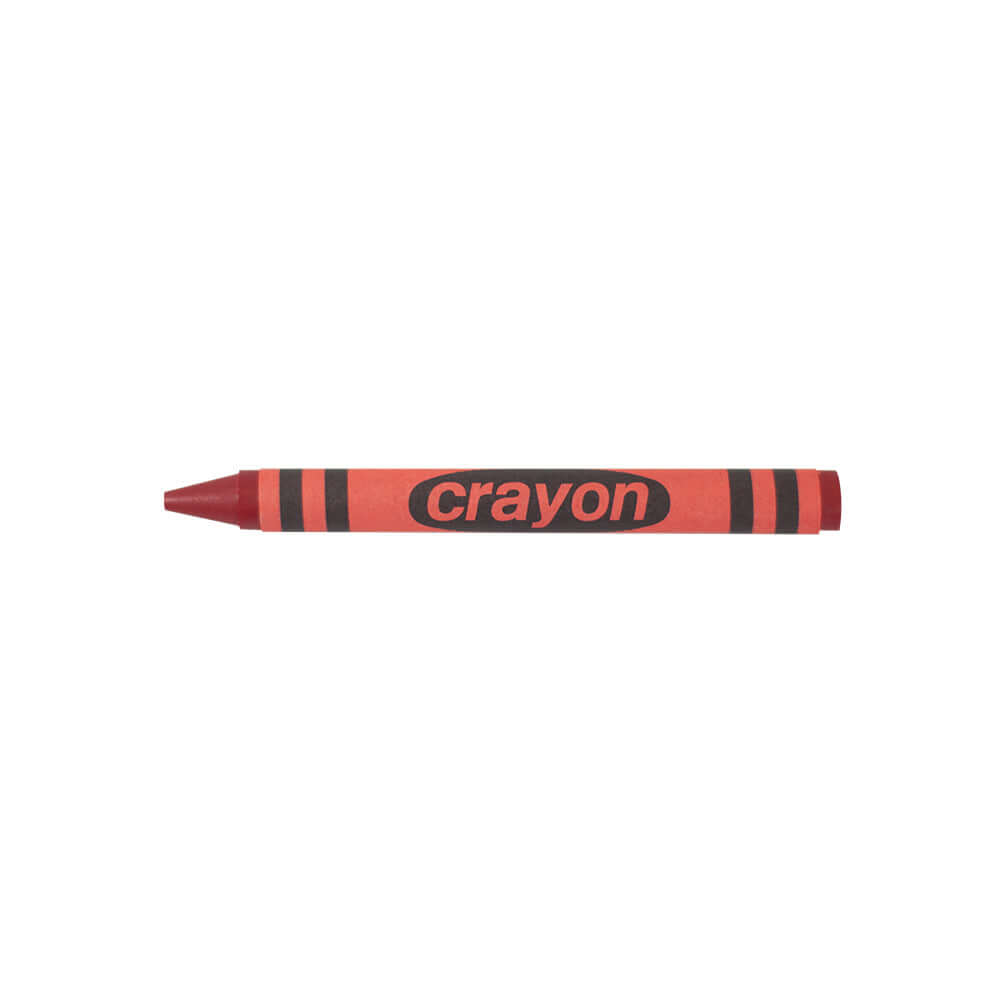 80-pack Red Crayons Bulk – Standard Size, Non-toxic, Classroom & Party Supply