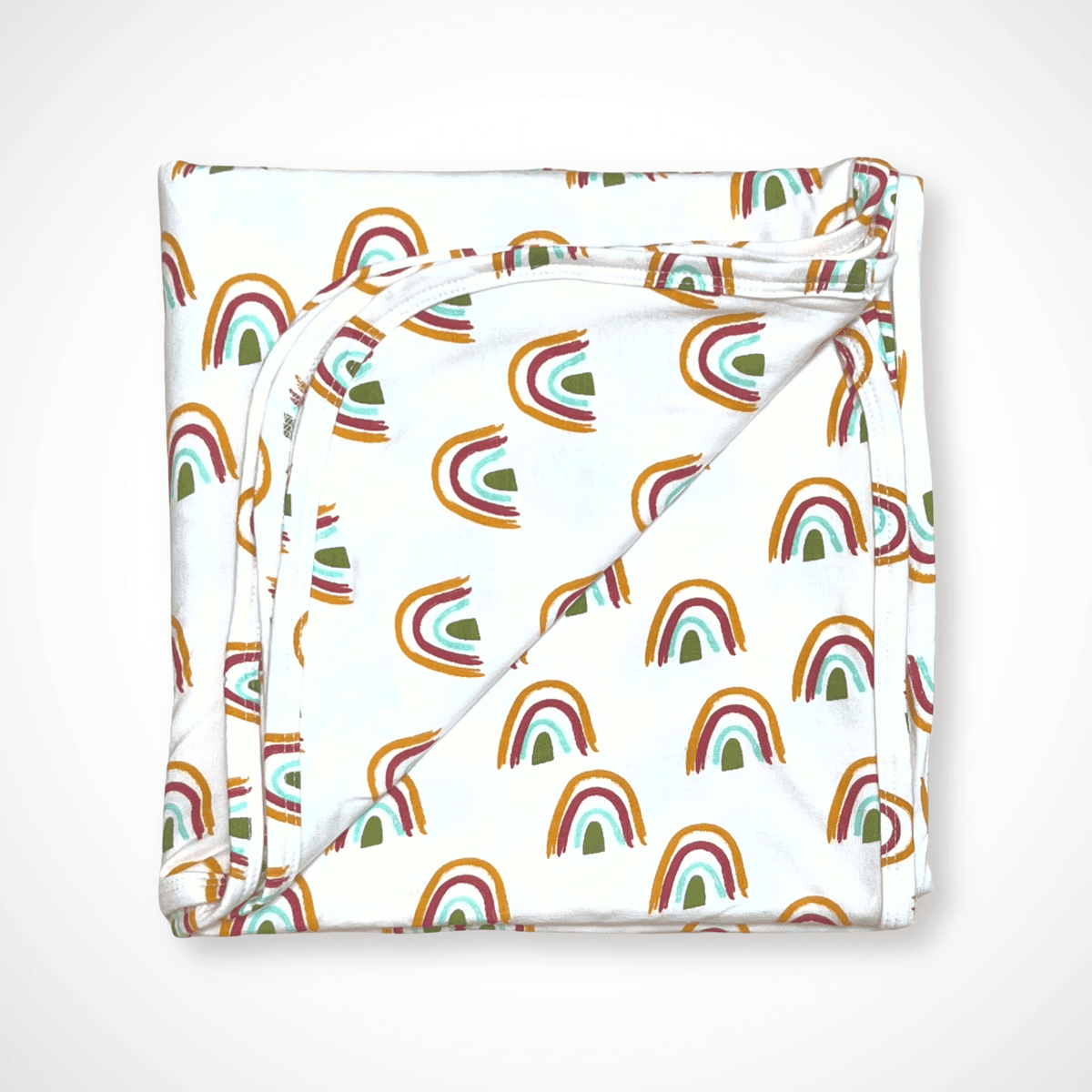 Rainbow Gown & Swaddle Set + Gift Box