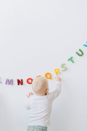 Alphabet Garland (rainbow)