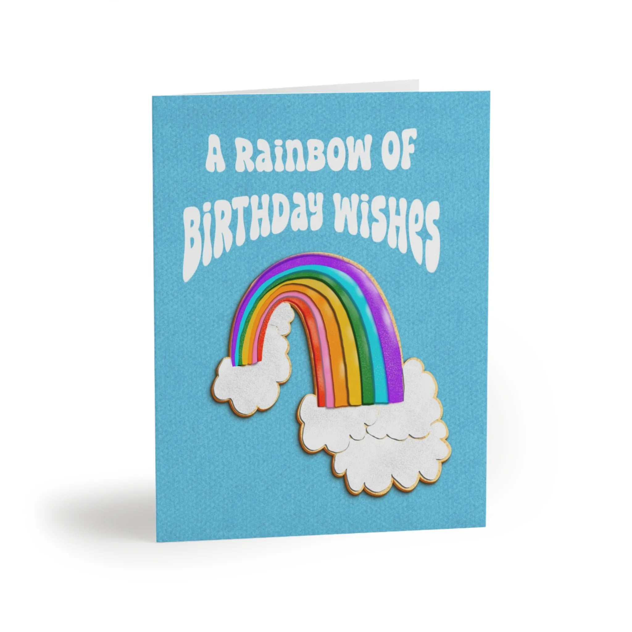 Rainbow Birthday Wishes Greeting Card