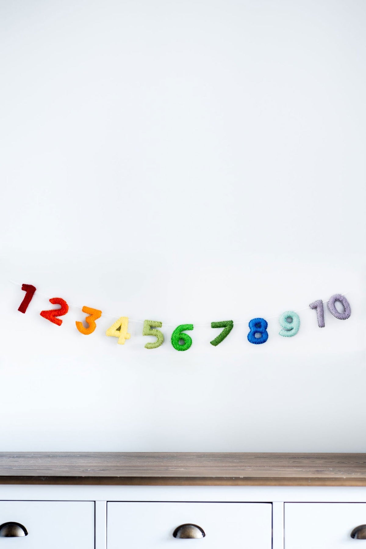 Numbers Garland (rainbow)