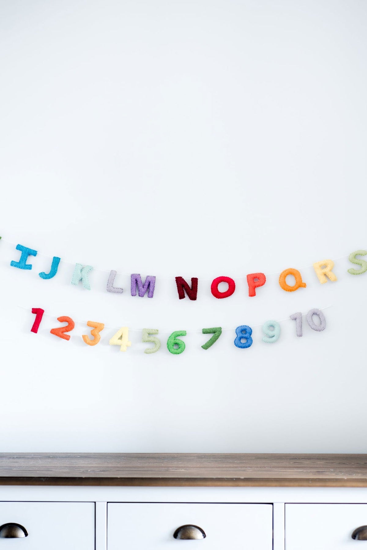 Numbers Garland (rainbow)