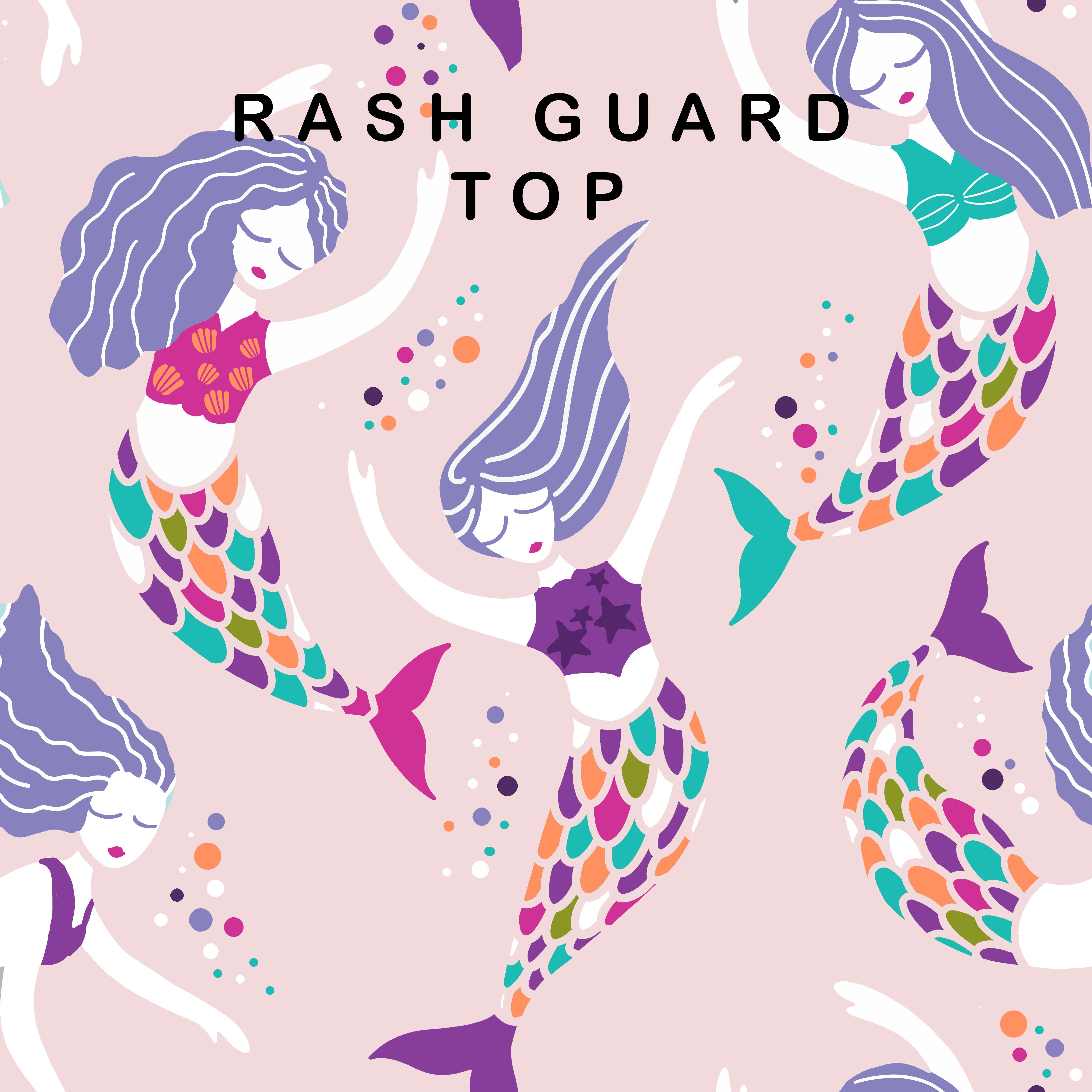 Sophie Mermaid Rash Guard Swimsuit