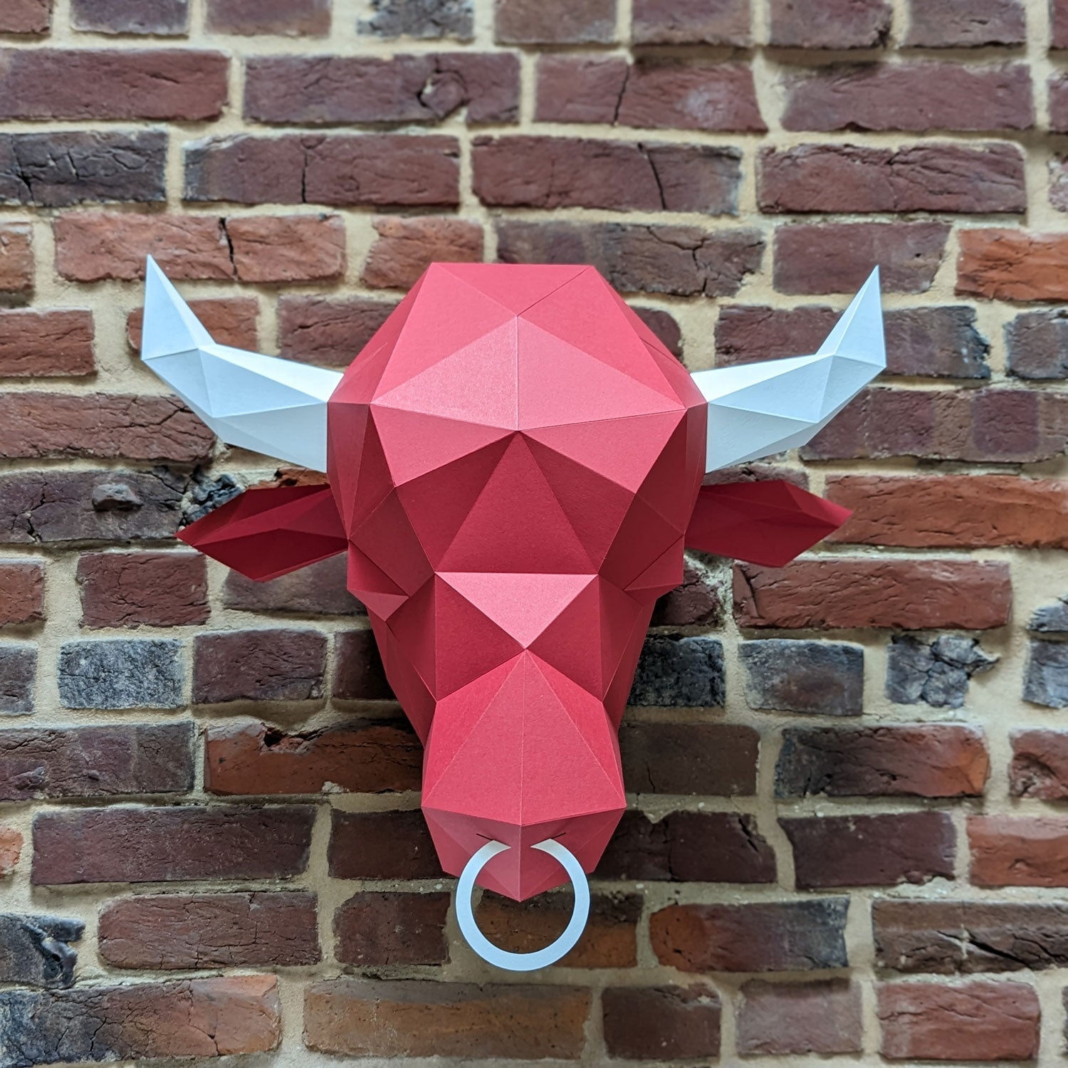 Simon The Bull | Diy Paper Craft Animal Kit