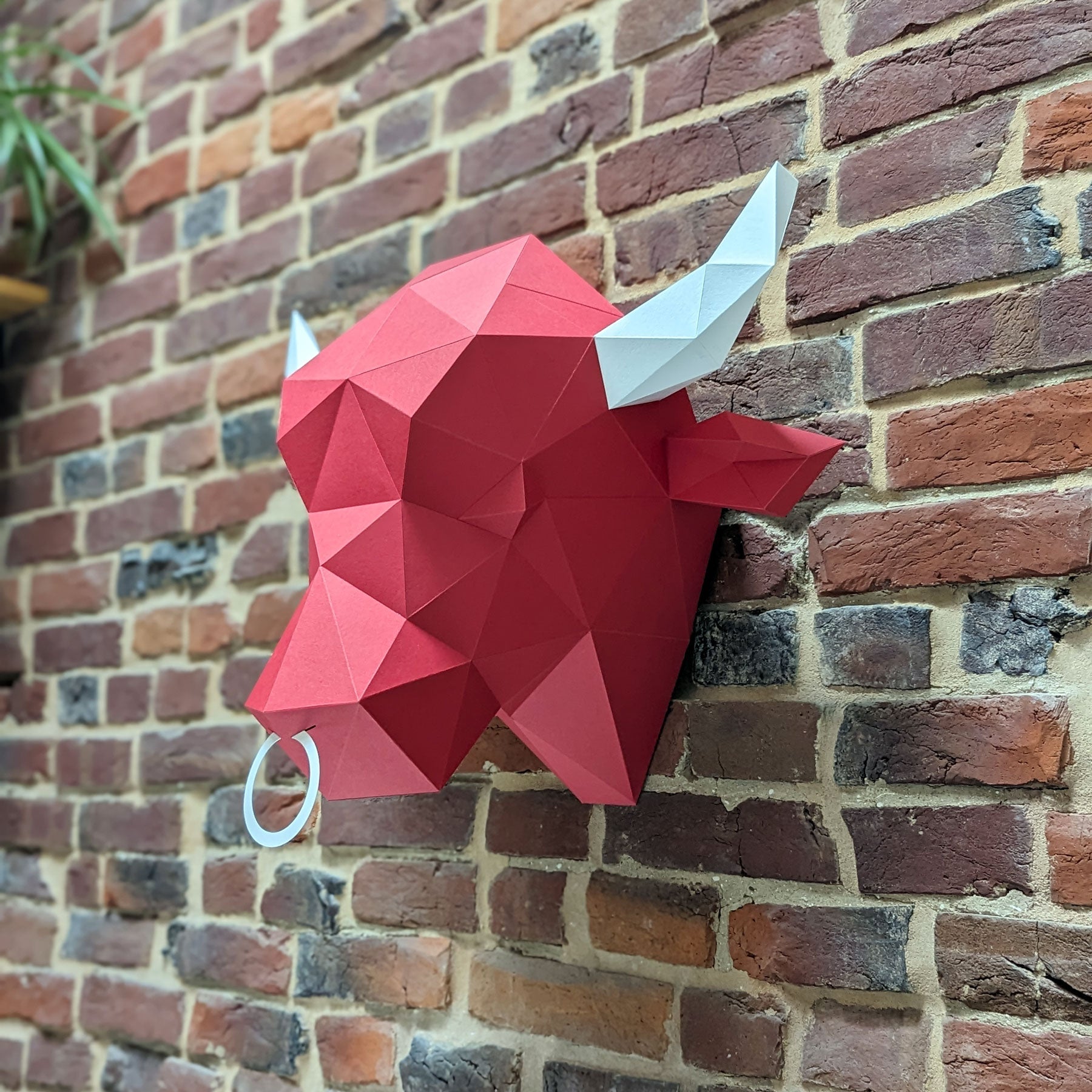 Simon The Bull | Diy Paper Craft Animal Kit