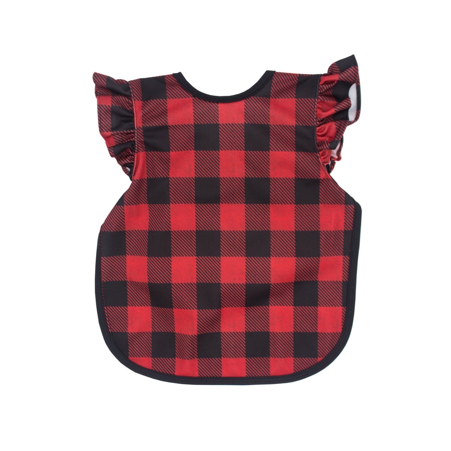 Red Buffalo Plaid Flutter Bapron