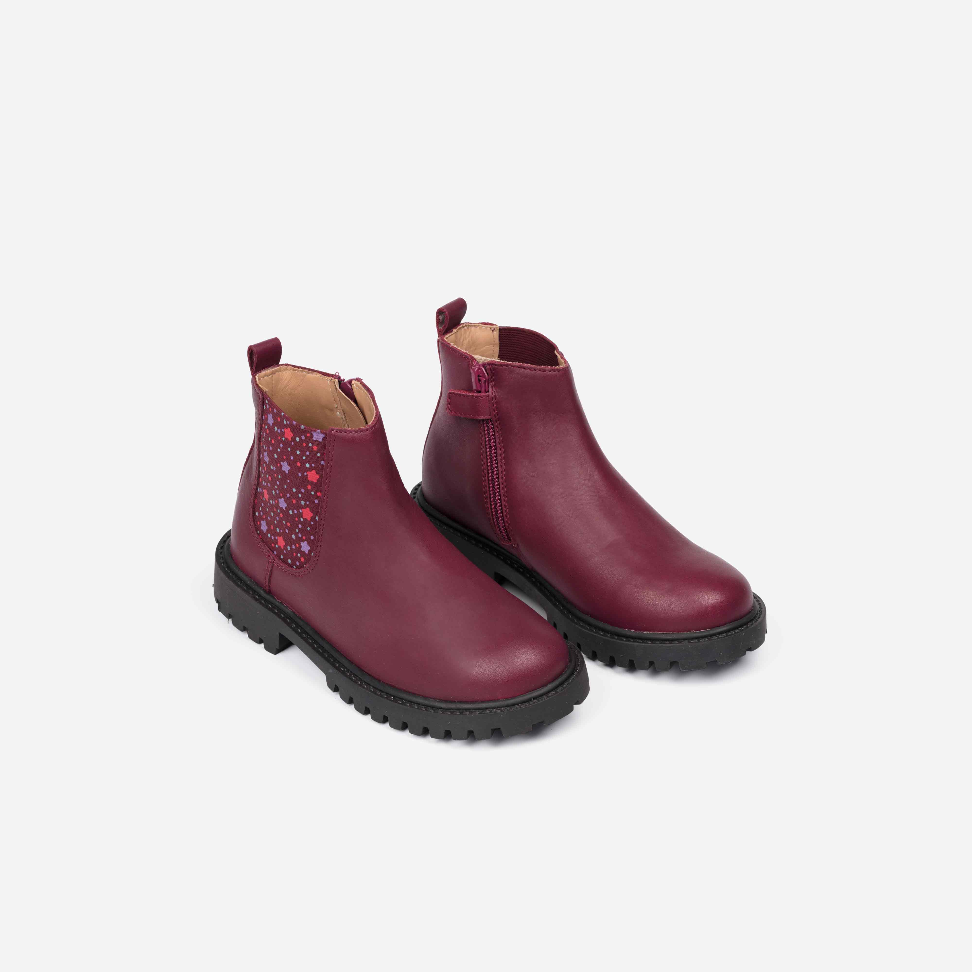 Twinkle Toe Chelsea- Burgundy