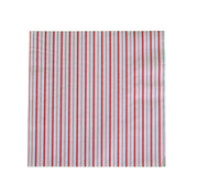 Red Fine Stripes Napkins (set Of 16)