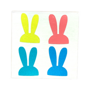 Bunnies Reflective Decals