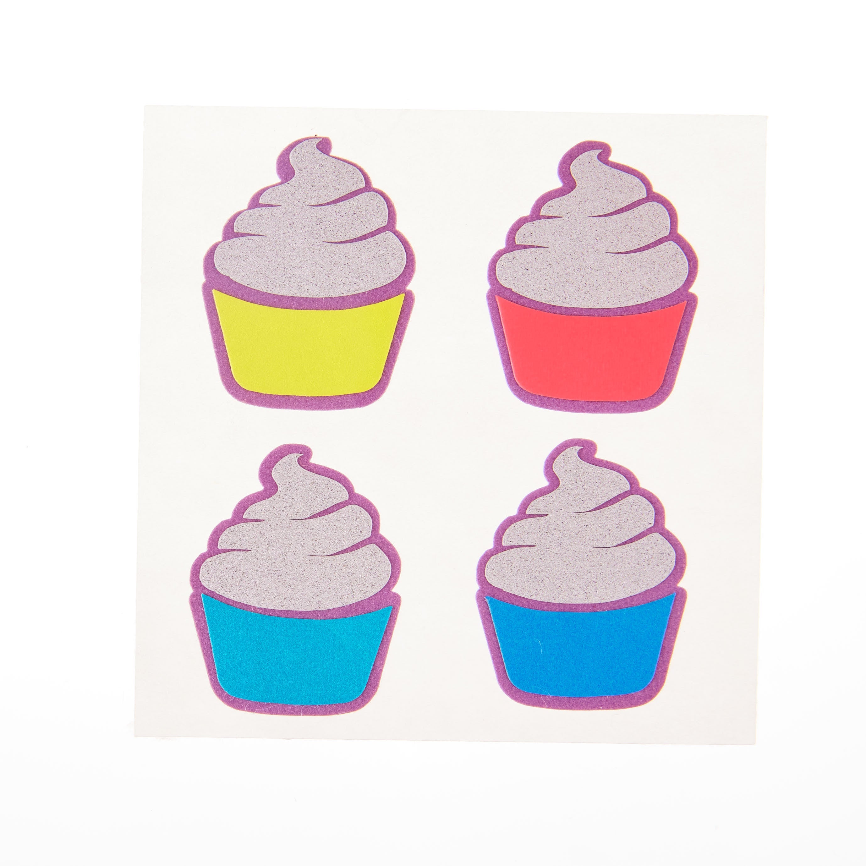 Yummy Cupcakes Reflective Decals