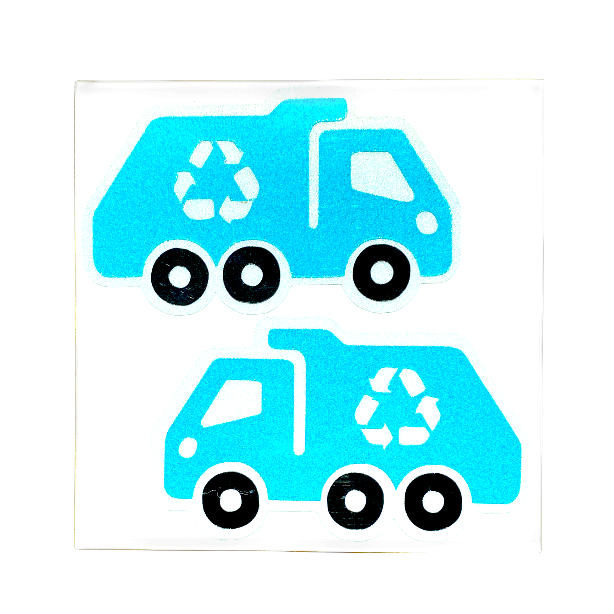 Garbage Trucks Reflective Decals