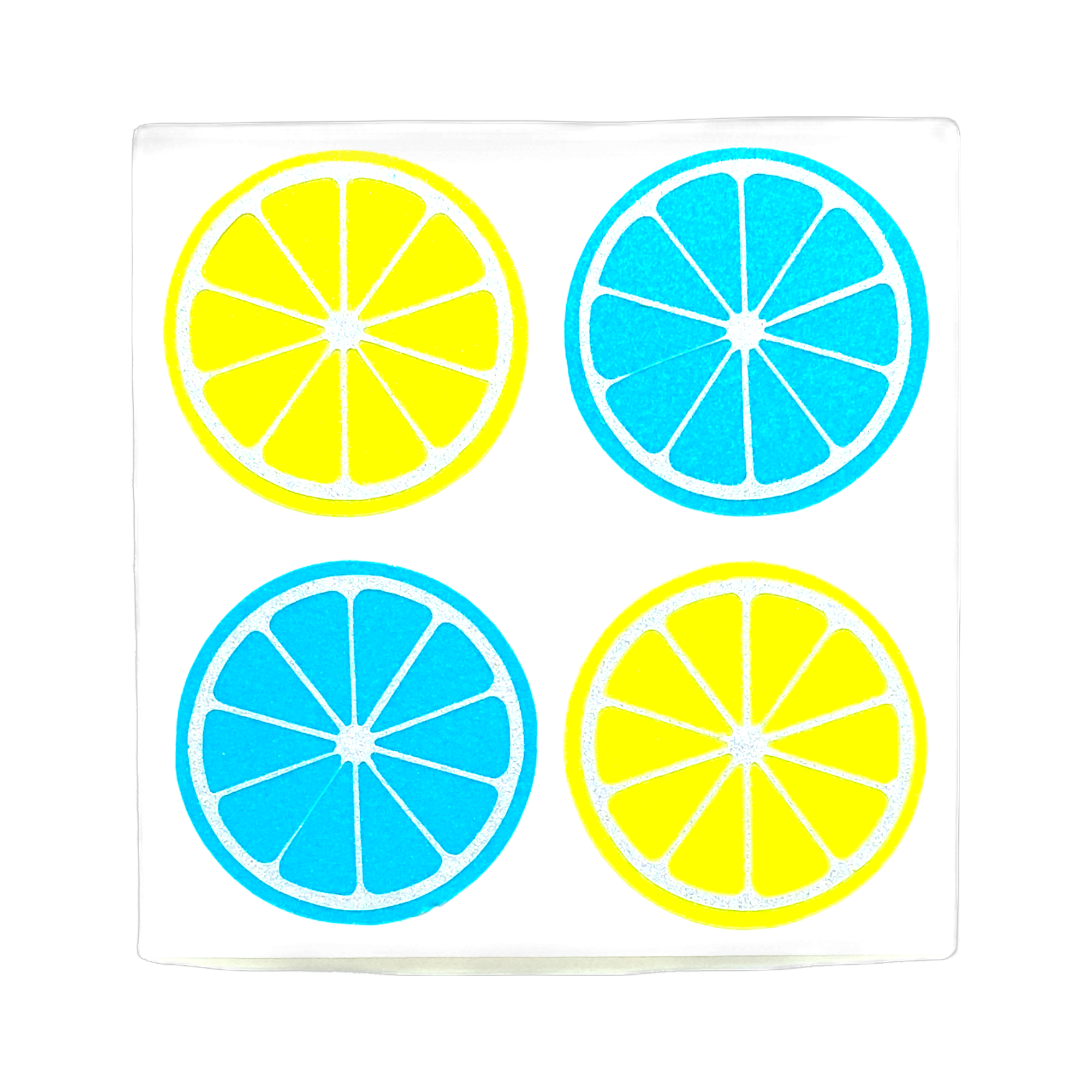 Lemon And Lime Reflective Decals