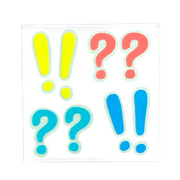 Punctuation Marks Reflective Decals
