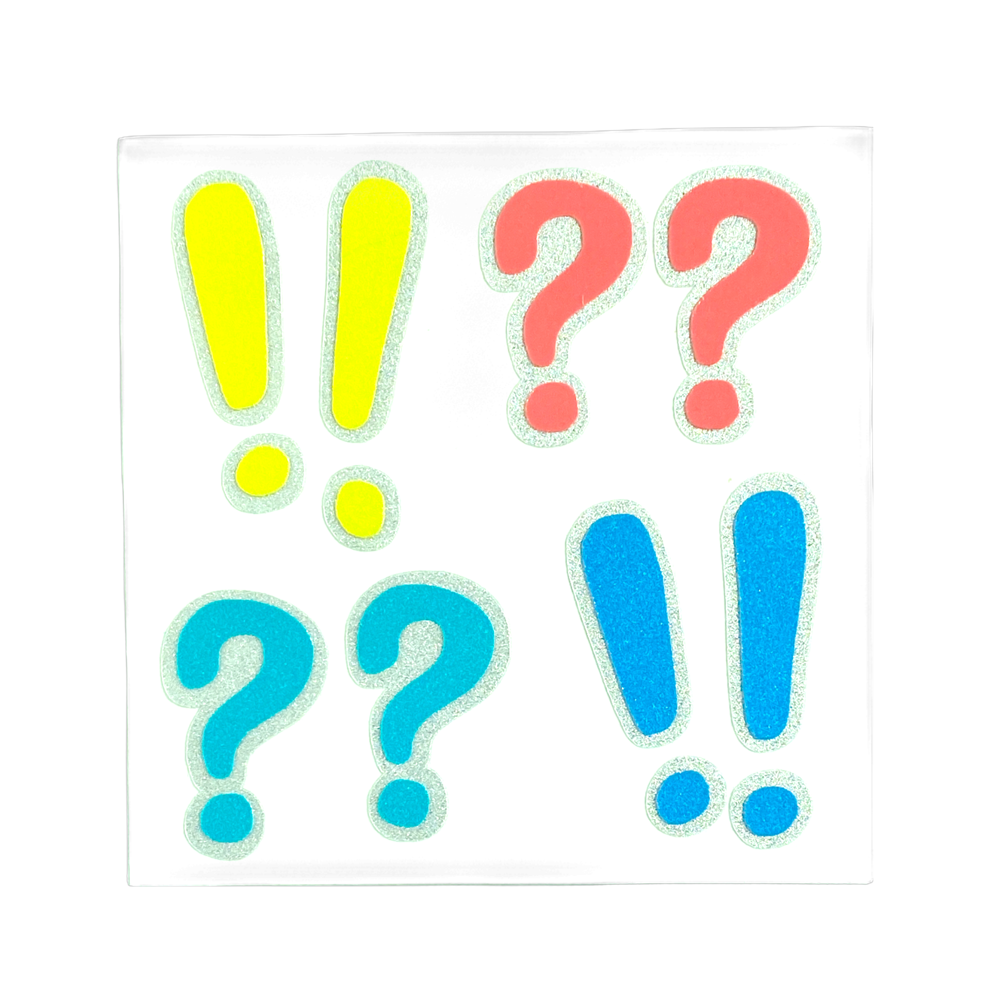Punctuation Marks Reflective Decals