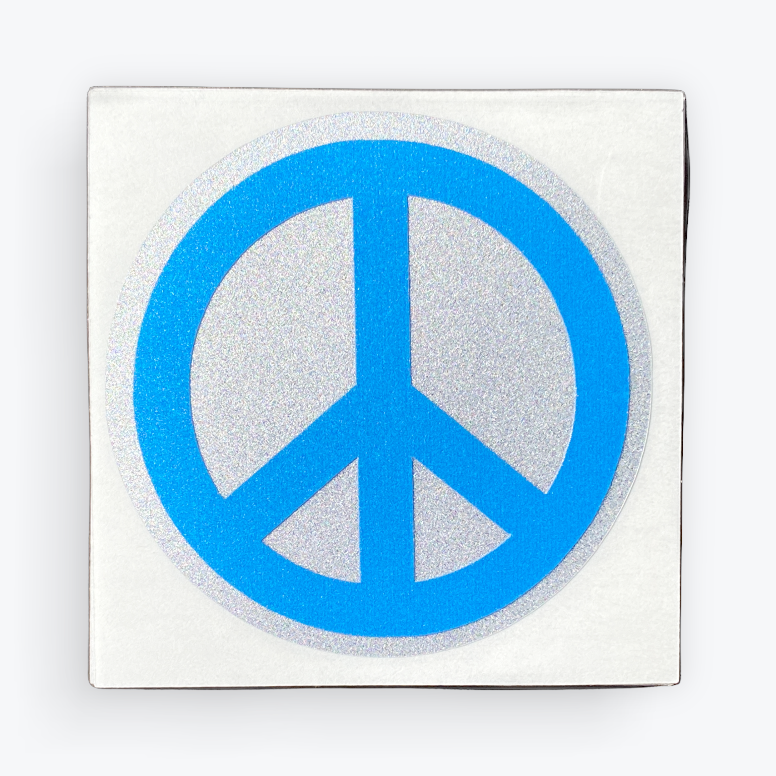 Peace Sign Reflective Decals