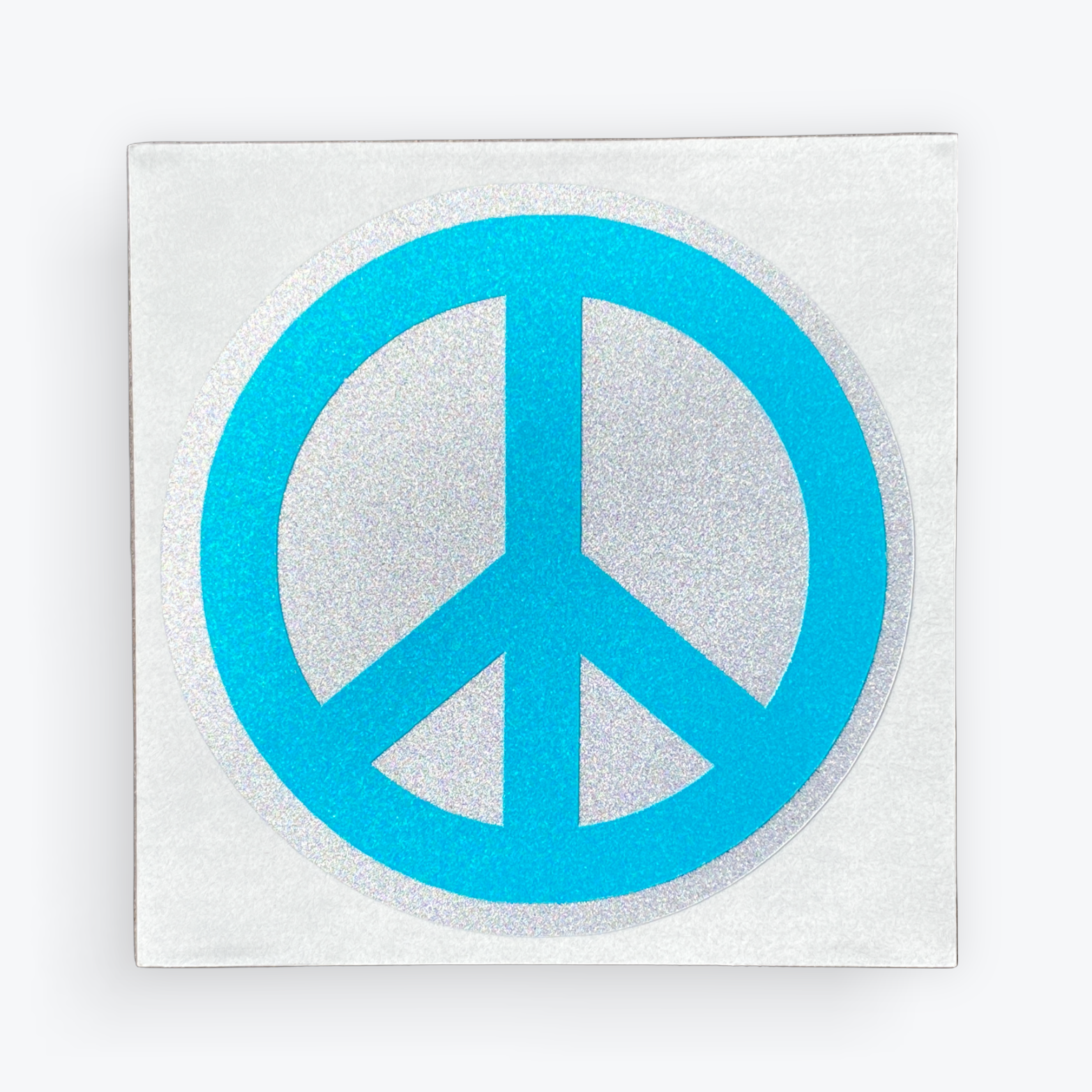 Peace Sign Reflective Decals