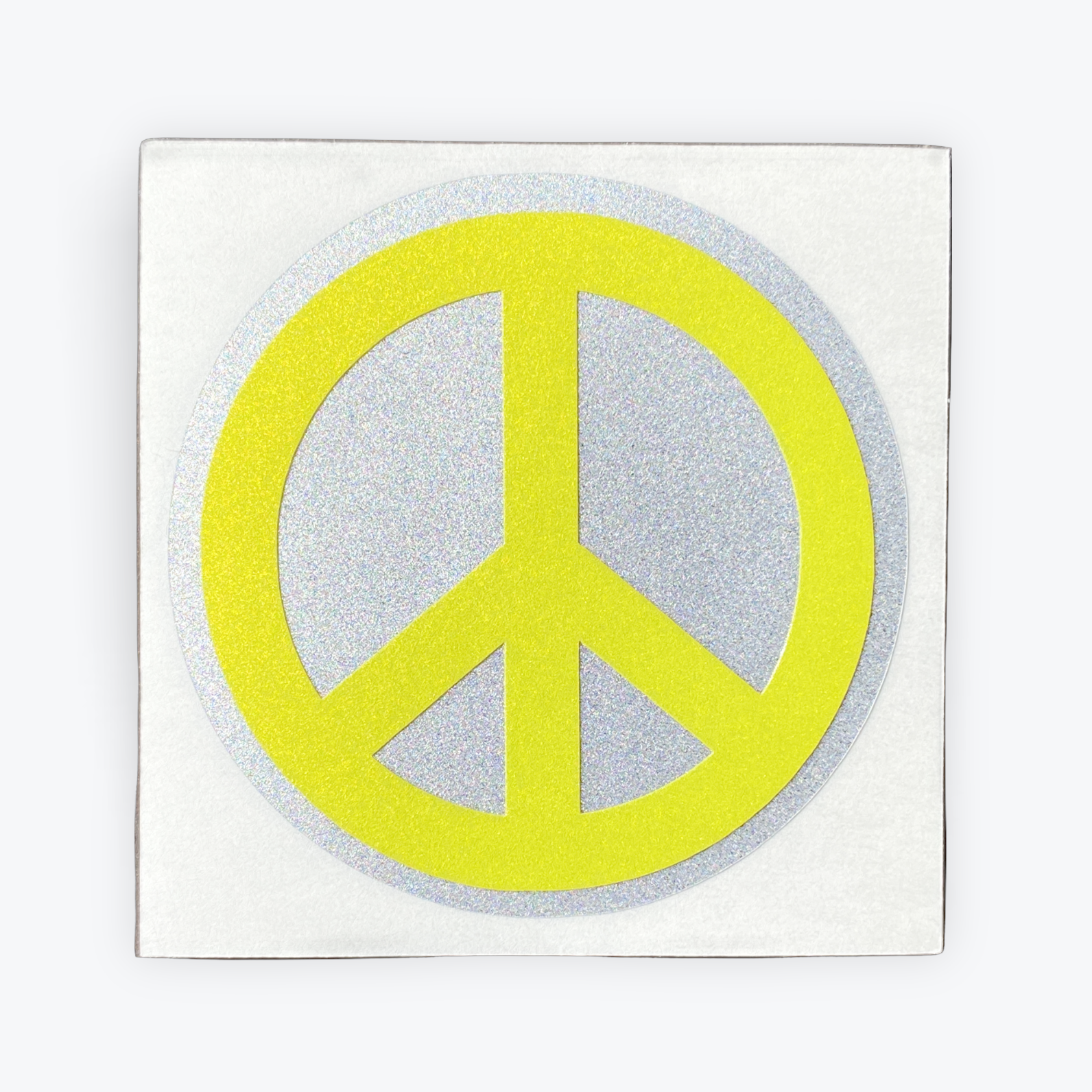 Peace Sign Reflective Decals