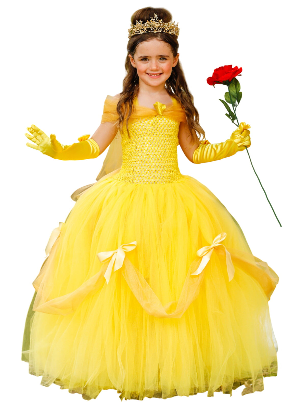 Girls Deluxe Magical Belle Halloween Costume