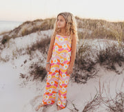 Retro Floral Jumpsuit