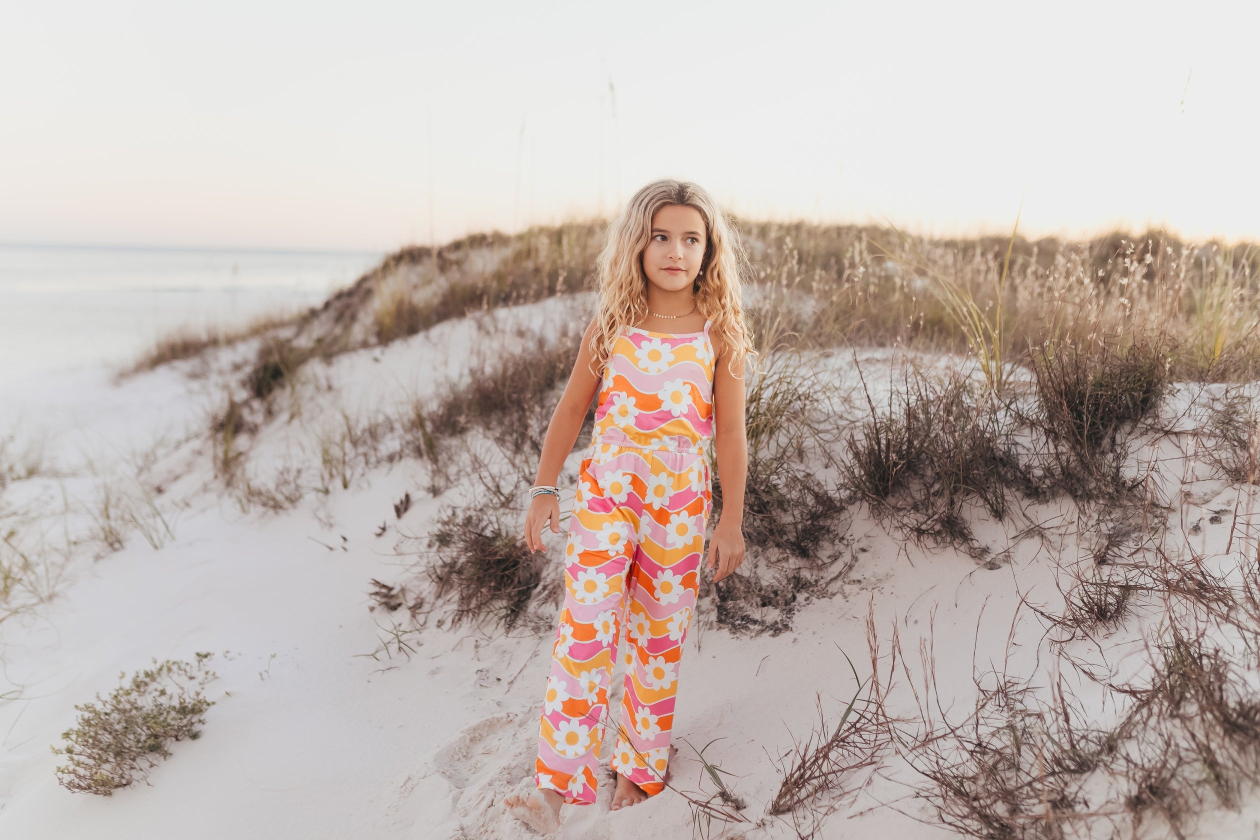 Retro Floral Jumpsuit