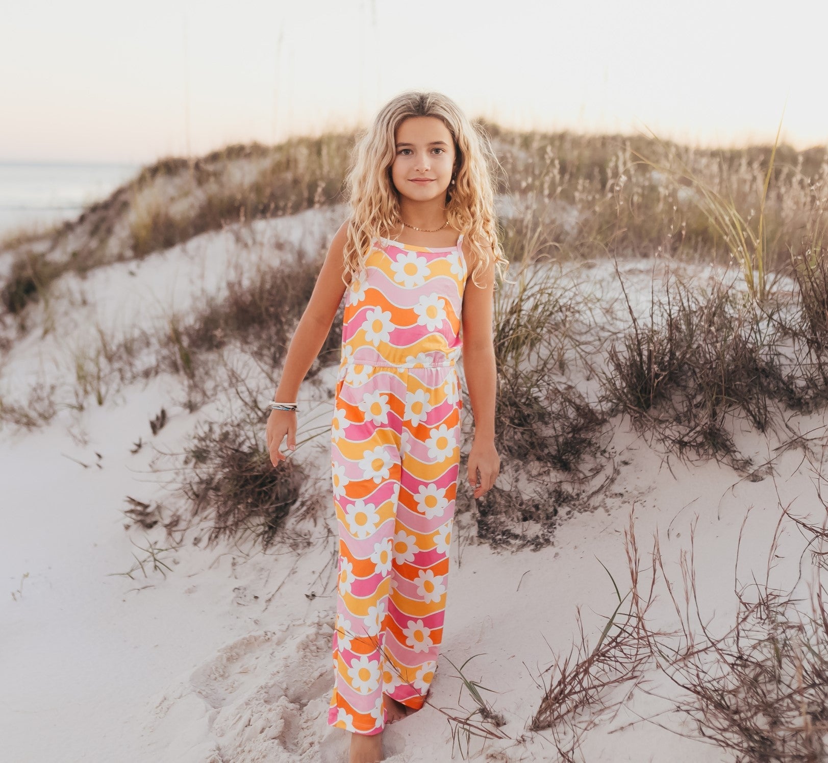 Retro Floral Jumpsuit