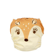 Baby/toddler Reusable Cloth Pocket Diaper (+2 Inserts) - Fiona The Fawn
