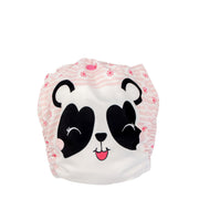 Baby/toddler Reusable Cloth Pocket Diaper (+2 Inserts) - Pippa The Panda