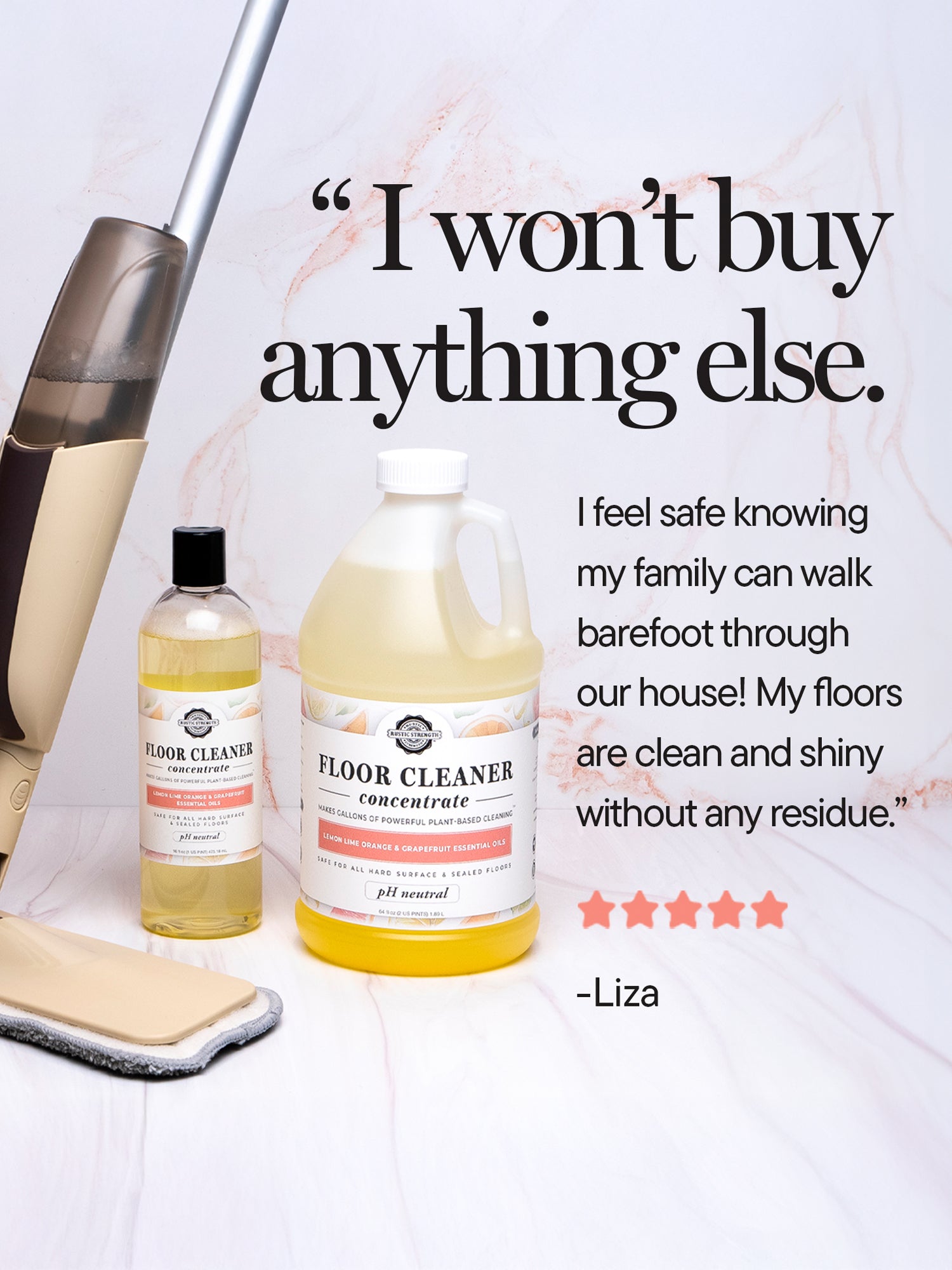 Floor Cleaner Concentrate | Rosemary, Mint & Tea Tree