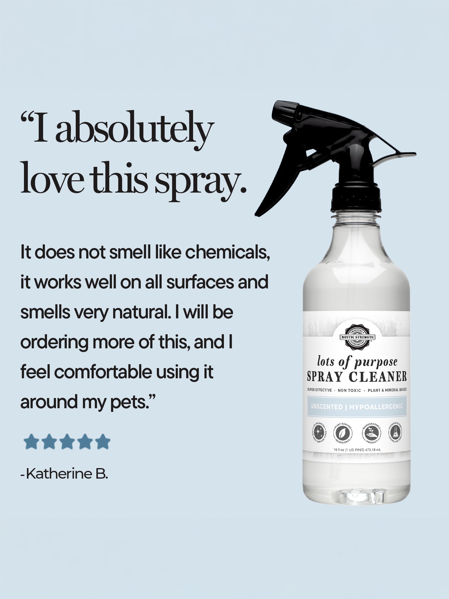 Lots Of Purpose Spray Cleaner | Lavender, Lemon & Mint