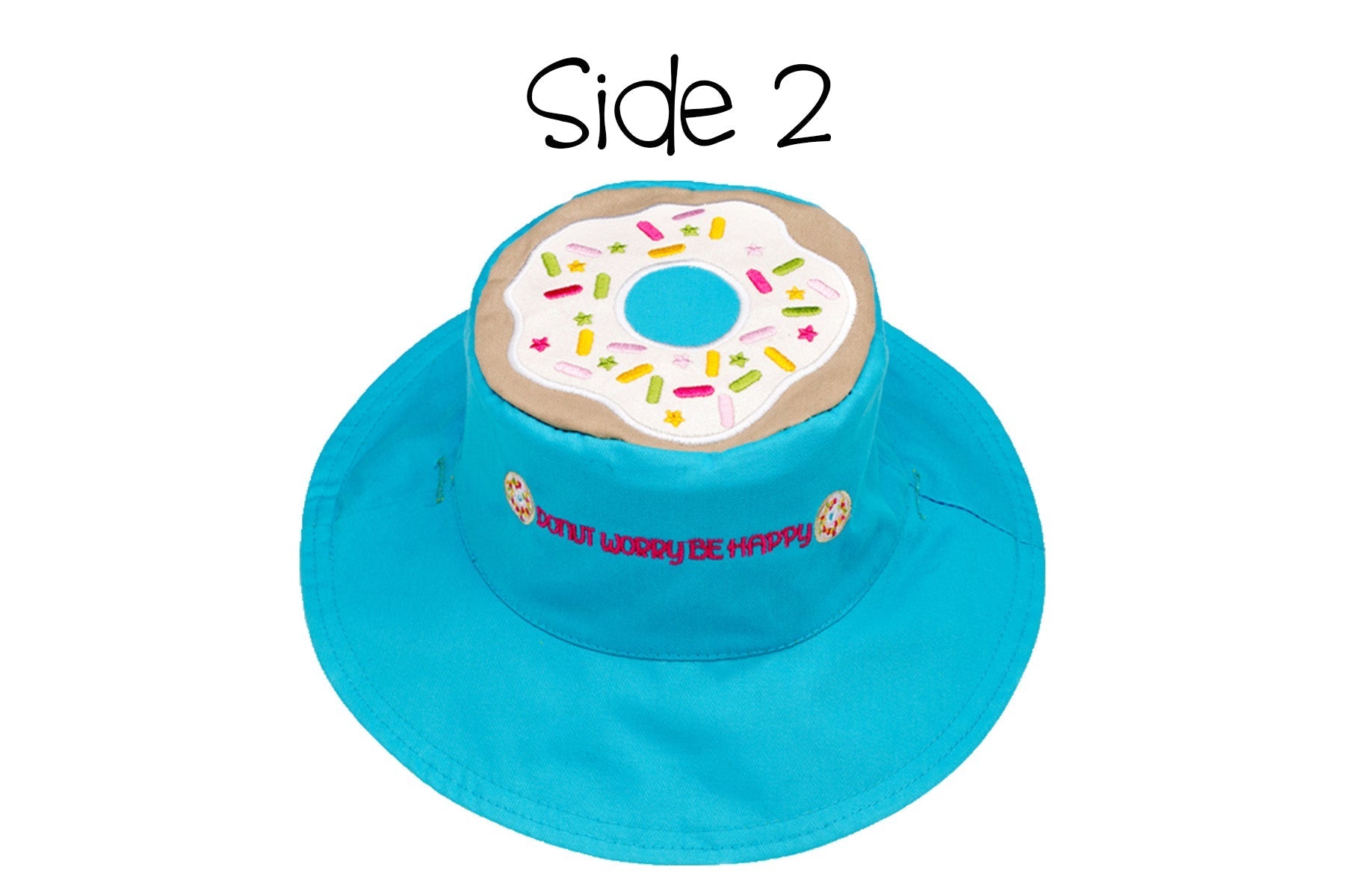 Baby/kids Reversible Sun Hat - Ice Cream | Donut