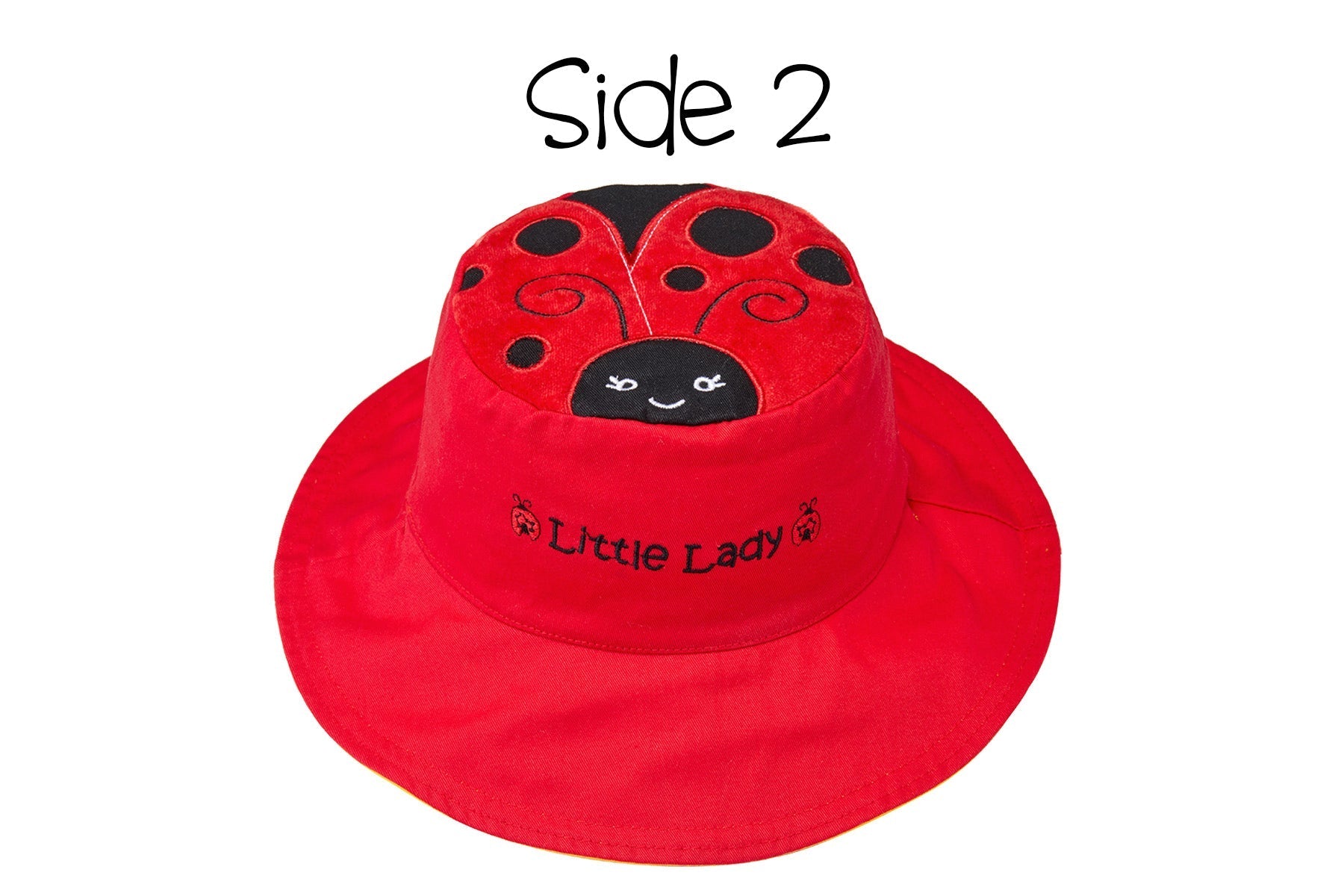 Baby/kids Reversible Sun Hat - Bee | Ladybug