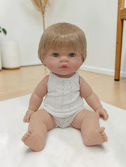 Bebenita 14" Baby Boy Doll - Rhodes | Unscented & Fully Clothed (arriving Soon)