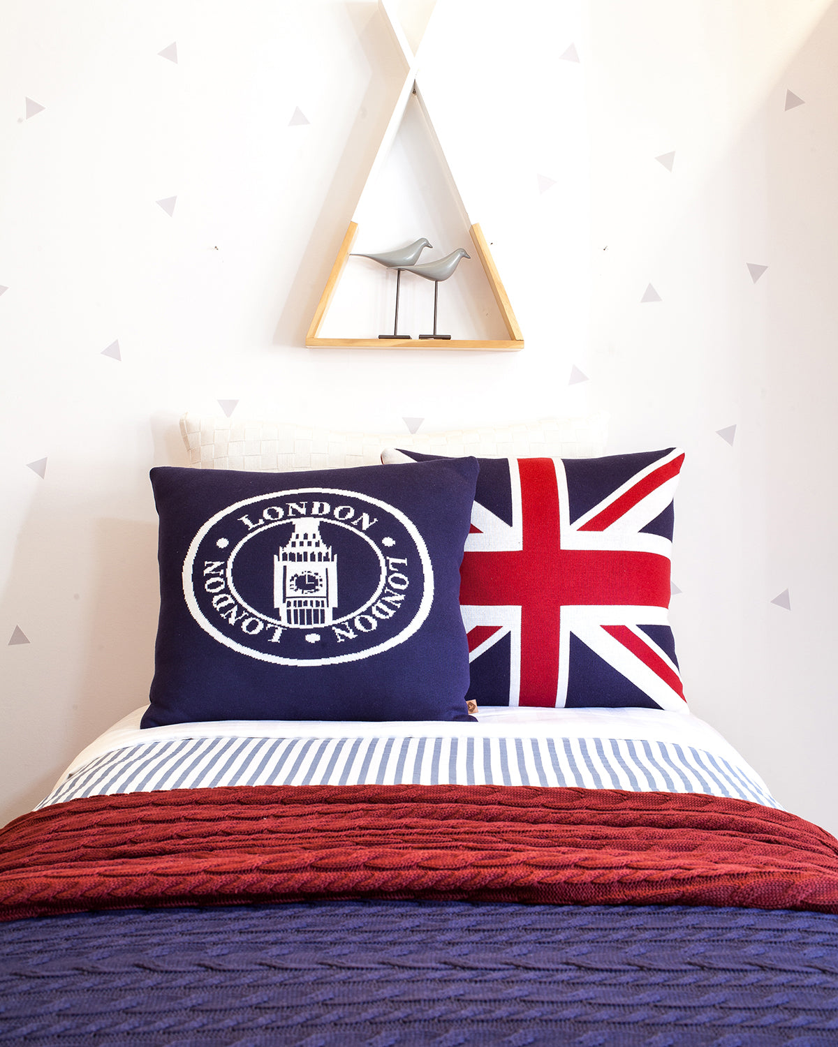 Cushion Flag England Square