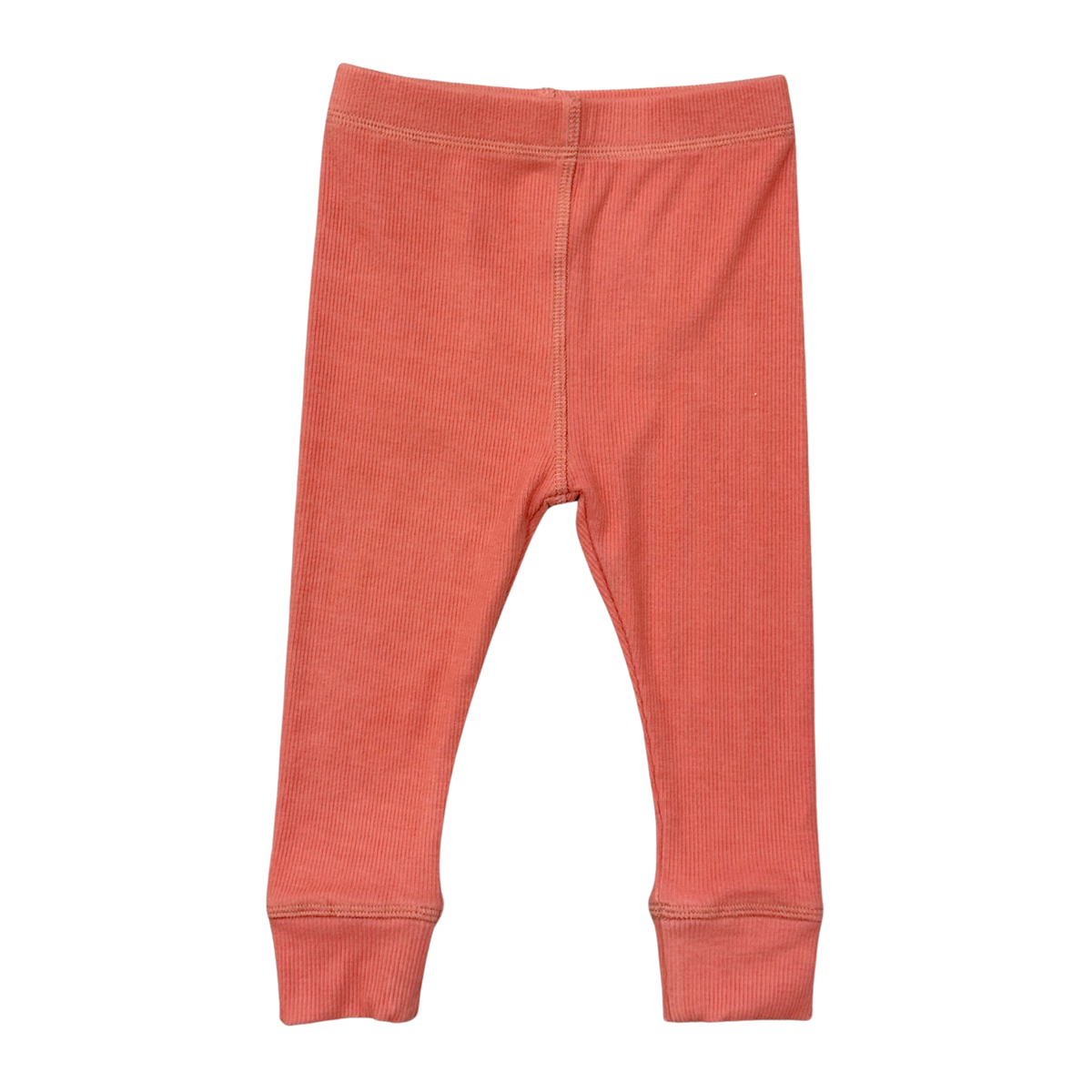 Girls Ribbed Leggings In Holly Dust