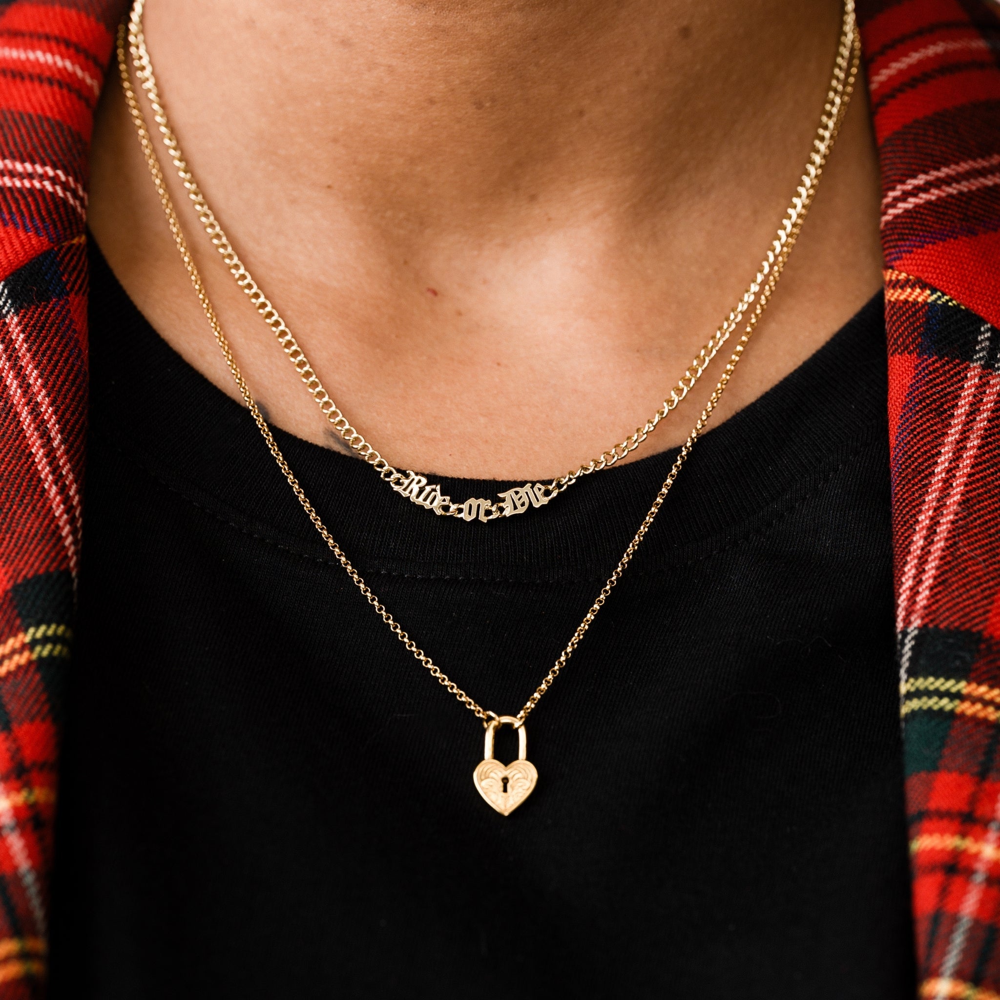 Ride Or Die Chain Necklace
