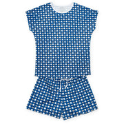 Riley Women's Pajama Short Set - First Down Football