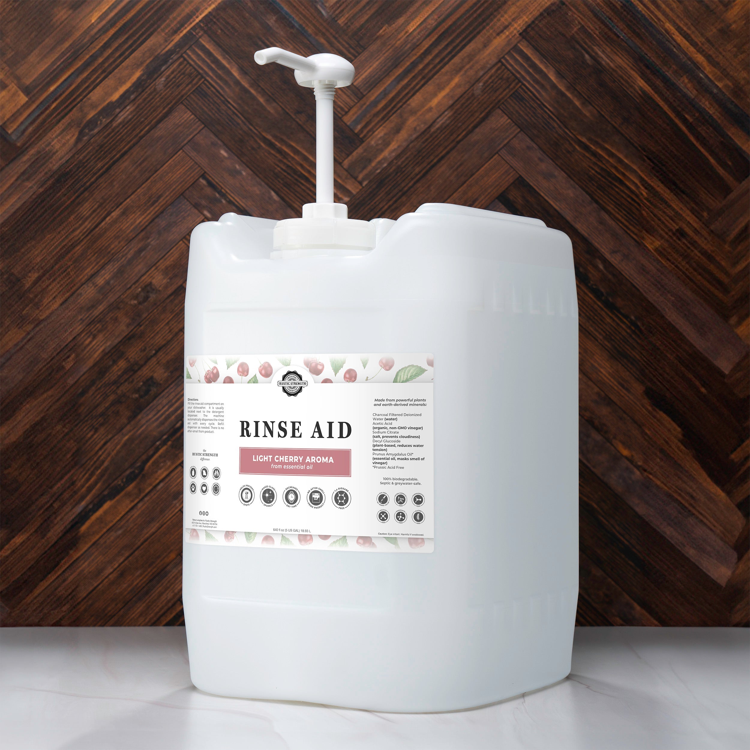 Rinse Aid For Automatic Dishwashers | Light Cherry