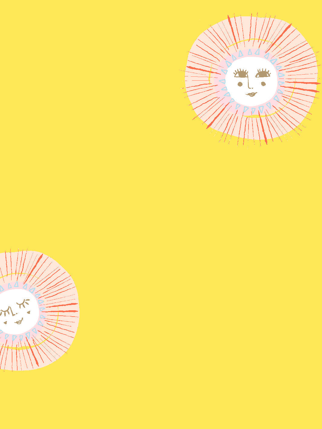 'rising Sun' Wallpaper By Tea Collection - Daffodil